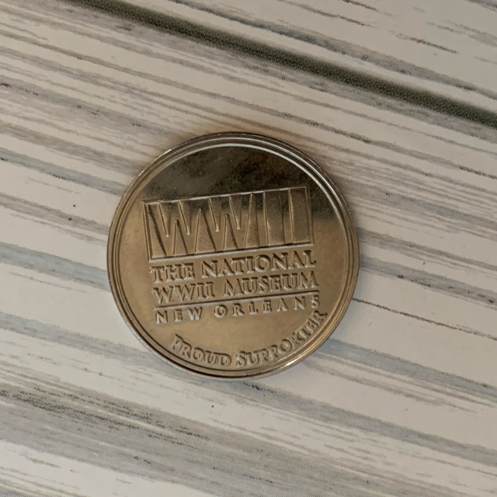 The National WWII museum New Orleans Memorial Day Commemorative collectors Coin